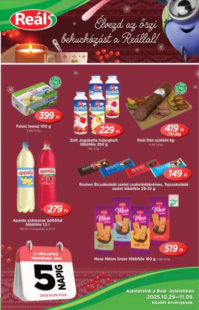 Akciós újság Reál