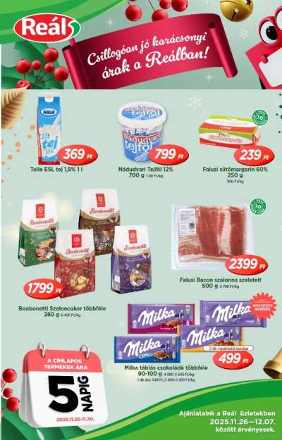 Akciós újság Reál