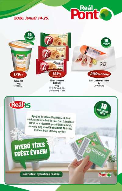 Akciós újság Pont