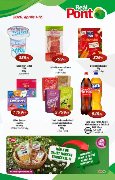 Reál Pont akciós újság