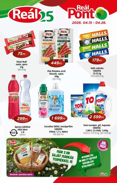 Reál Pont akciós újság