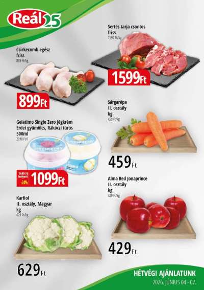 Reál Bevásárló hétvége - Pest megye