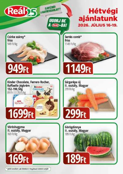 Reál Bevásárló hétvége - Kisalföld