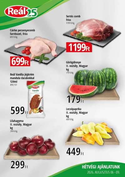 Reál Bevásárló hétvége - Pest megye
