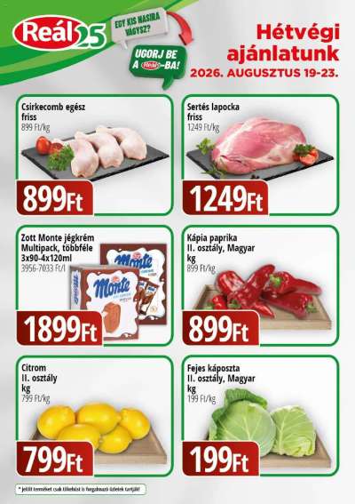 Reál Bevásárló hétvége - Kelet Magyarország
