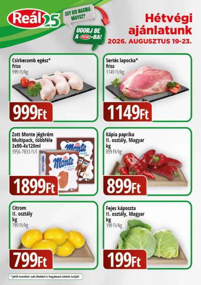 Reál Bevásárló hétvége - Kisalföld
