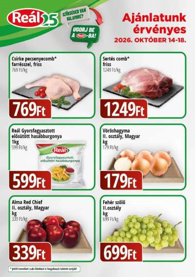 Reál Bevásárló hétvége - Kisalföld