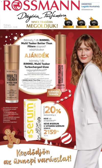 Szórólap - Karácsonyi