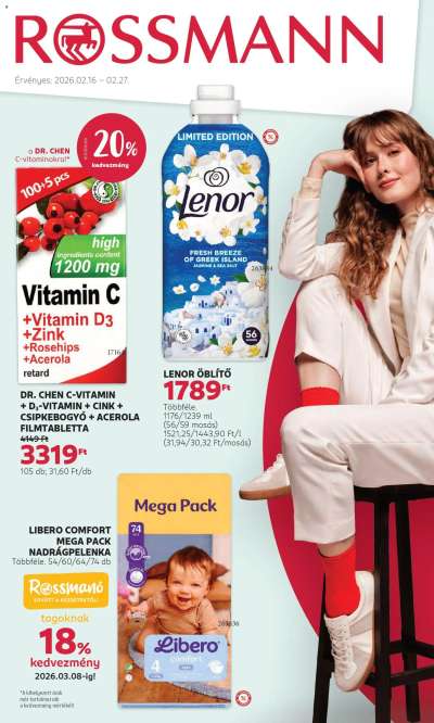 Akciós újság Rossmann