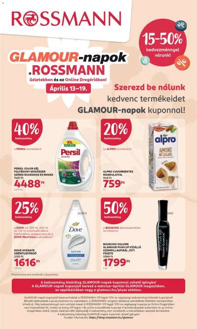 Rossmann aktuális akciós újság