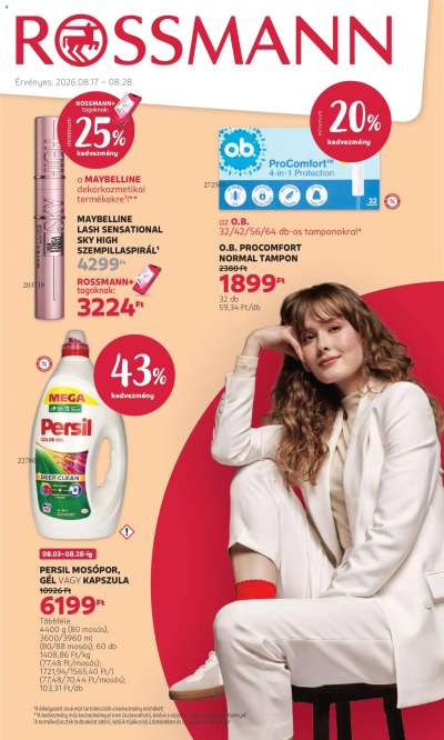 Rossmann akciós újság