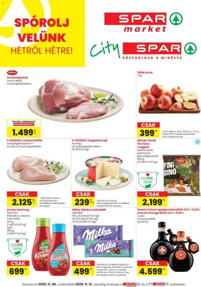 City Spar szórólap