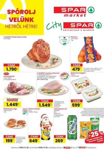City Spar szórólap
