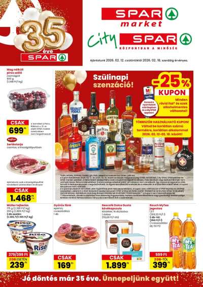 City Spar szórólap