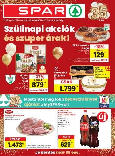 Spar akciós újság