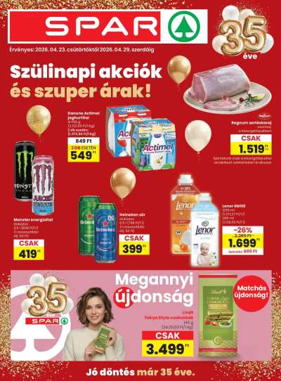 Spar akciós újság