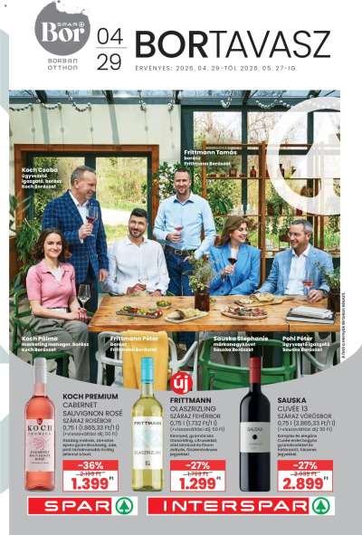 Spar Tavaszi Borkatalógus