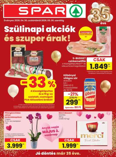 Spar akciós újság