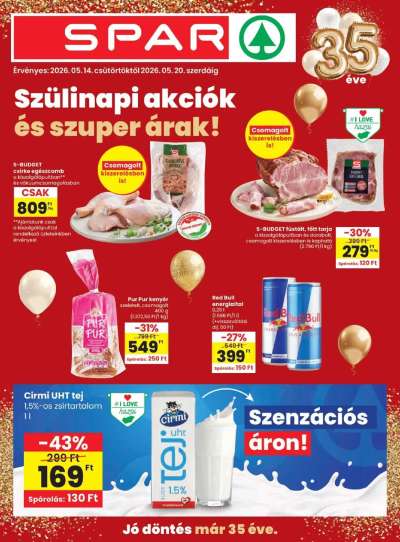 Spar akciós újság