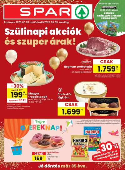 Spar akciós újság