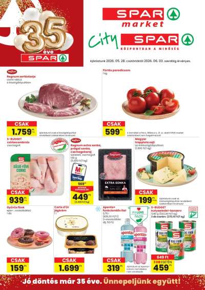 Spar City szórólap