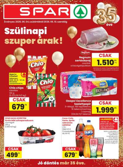 Spar akciós újság