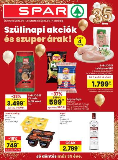 Spar akciós újság