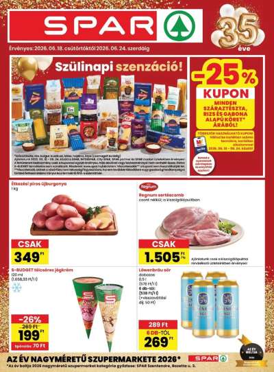 Spar akciós újság