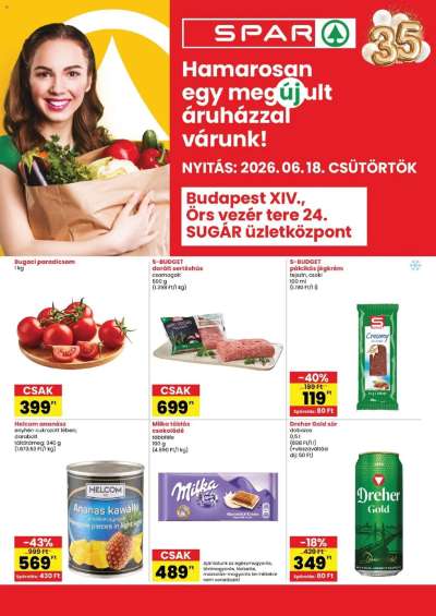 Spar Bp Örs vezér tere üzlet megújulás