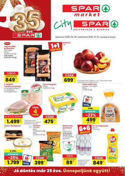 Spar City szórólap