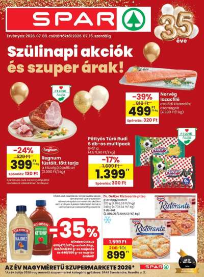 Spar akciós újság