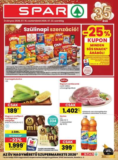 Spar akciós újság