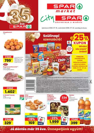 Spar City szórólap