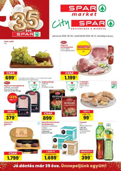 Spar City szórólap