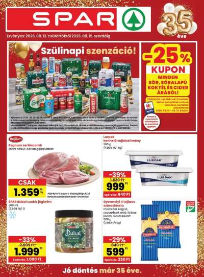 Spar akciós újság