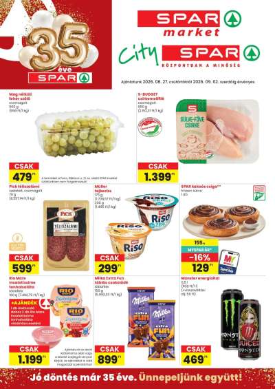 Spar City szórólap