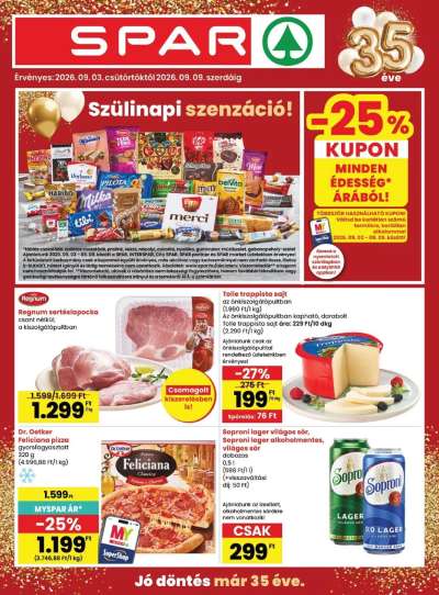 Spar akciós újság