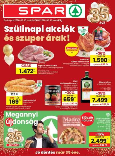 Spar akciós újság