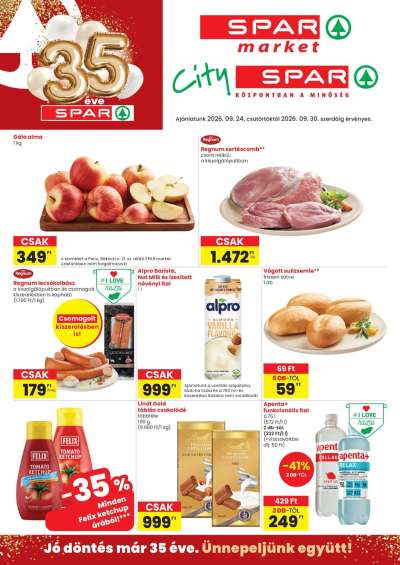 Spar City szórólap