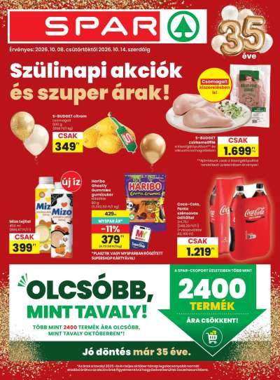 Spar akciós újság