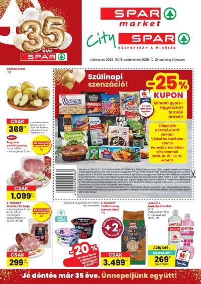 Spar City szórólap