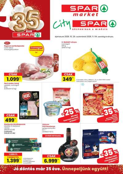 Spar City szórólap
