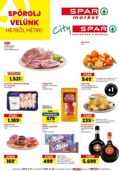 Akciós újság Spar Market