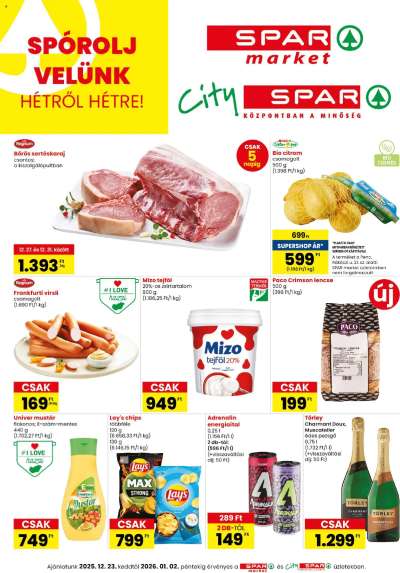 Akciós újság Spar Market