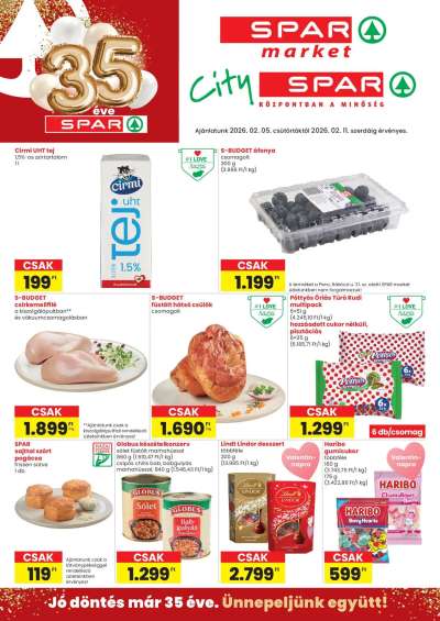 Akciós újság Spar Market
