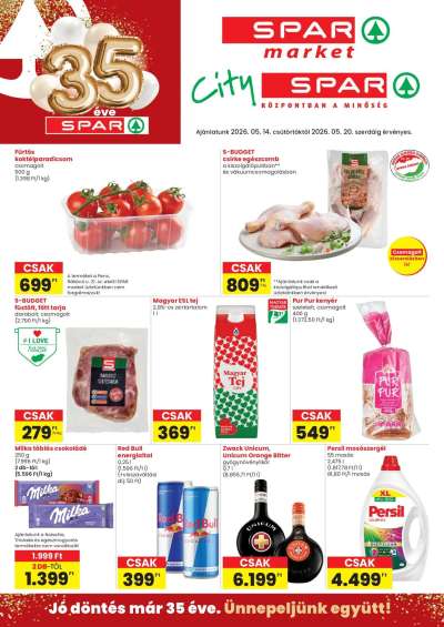 Spar Market akciós újság