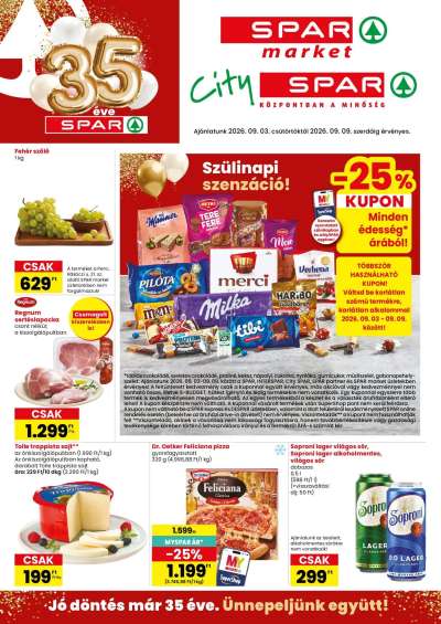 Spar Market akciós újság
