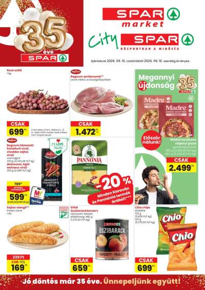 Spar Market akciós újság