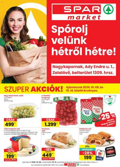 Spar Market Nagykapornak, Zalalovő szórólap