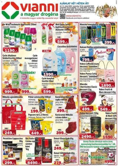 Akciós újság Vianni